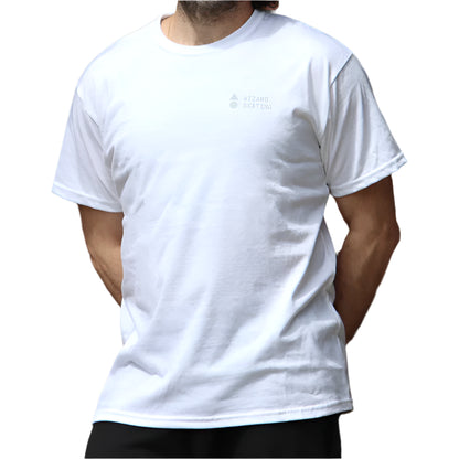 Wizard Skating T-shirt logo White
