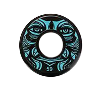 Black Face wheels 59/89a 4-pack