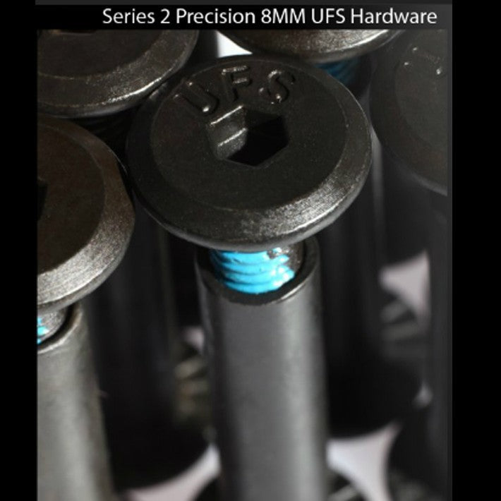 Axle Double 8mm Bolts + Spacers Allen/Hex  8-pack