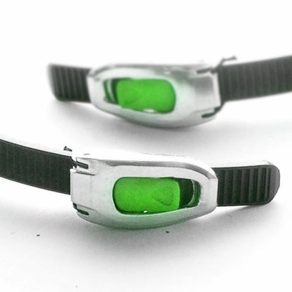 Ankle buckle SBM2 Solo green pair