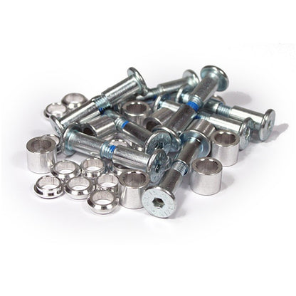 Axle Double 8mm Fluid Allen/Hex 8-pack