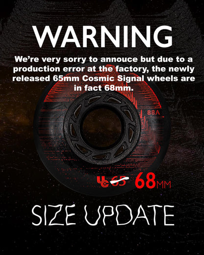 Cosmic Signal 65mm/88A 4-pack