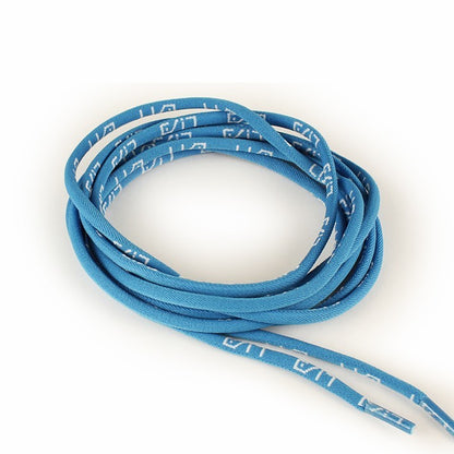 Laces cyan/white