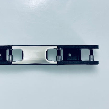 H-Block Aluminium grey pair