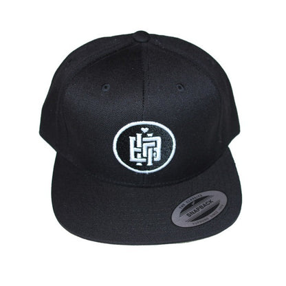 Circle Icon Snapback Black