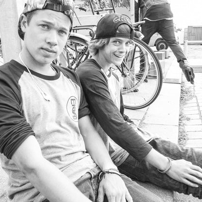 Baseball Shirt White/Black