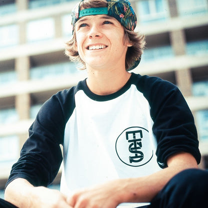 Baseball Shirt White/Black