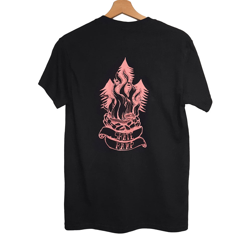 Skatekamp shirt black/pink