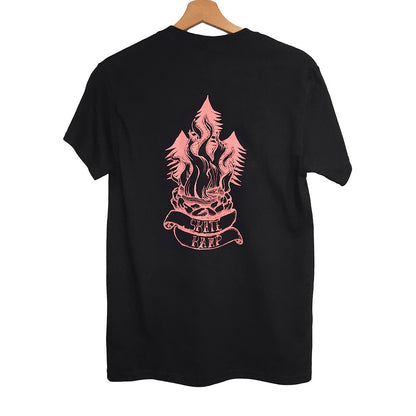 Skatekamp shirt black/pink
