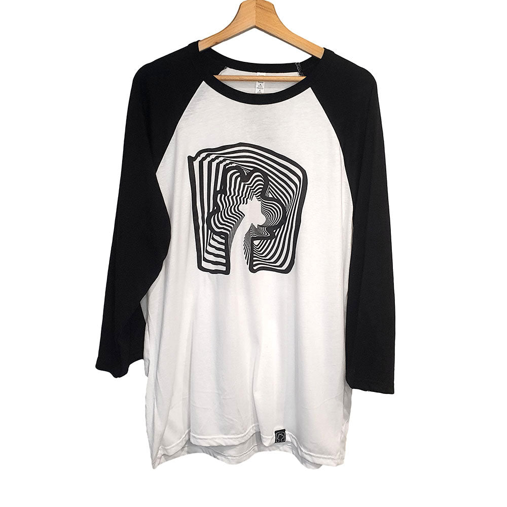 Baseball shirt Psych black