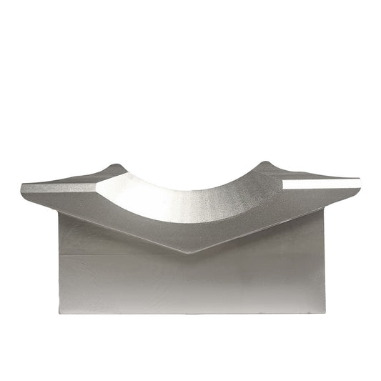 H-Block Aluminium grey pair