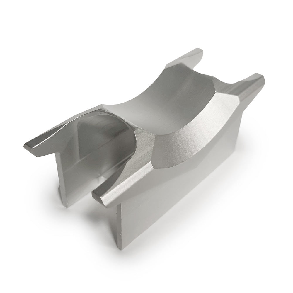 H-Block Aluminium grey pair