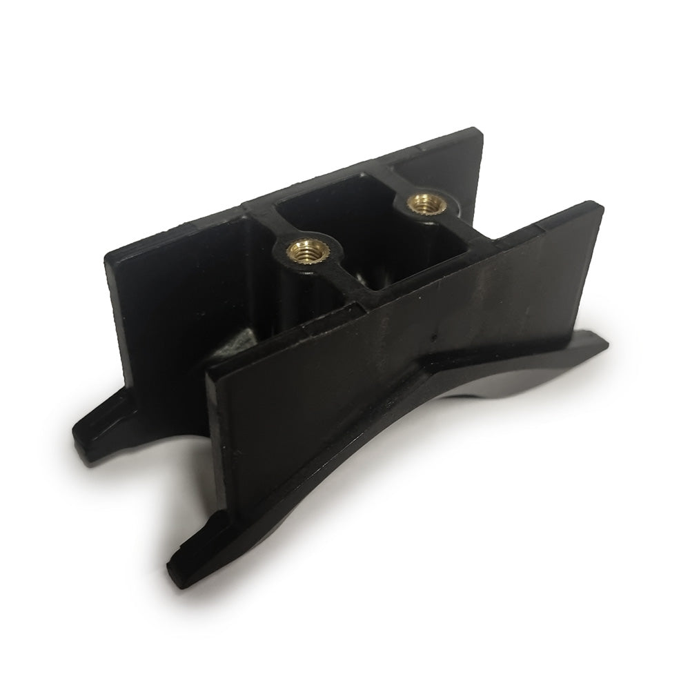 H-Block Plastic black pair