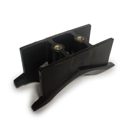H-Block Plastic black pair