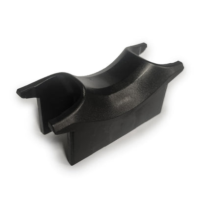 H-Block Plastic black pair