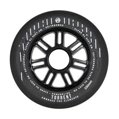 100mm Torrent Rain Black 4-pack