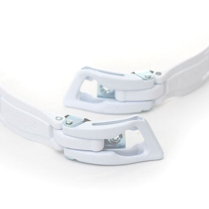 Memory buckle valo white