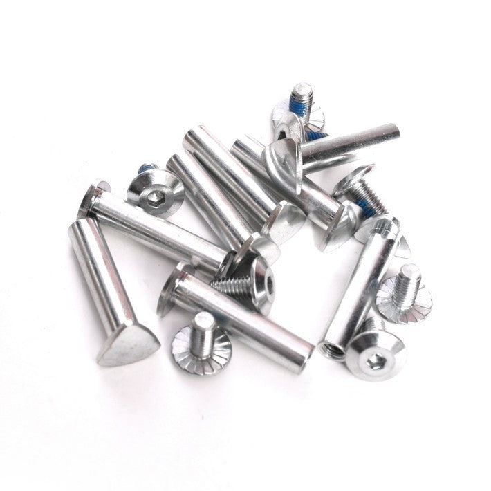 Axle Double 8mm Allen/Hex 8-pack