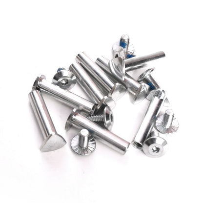 Axle Double 8mm Allen/Hex 8-pack