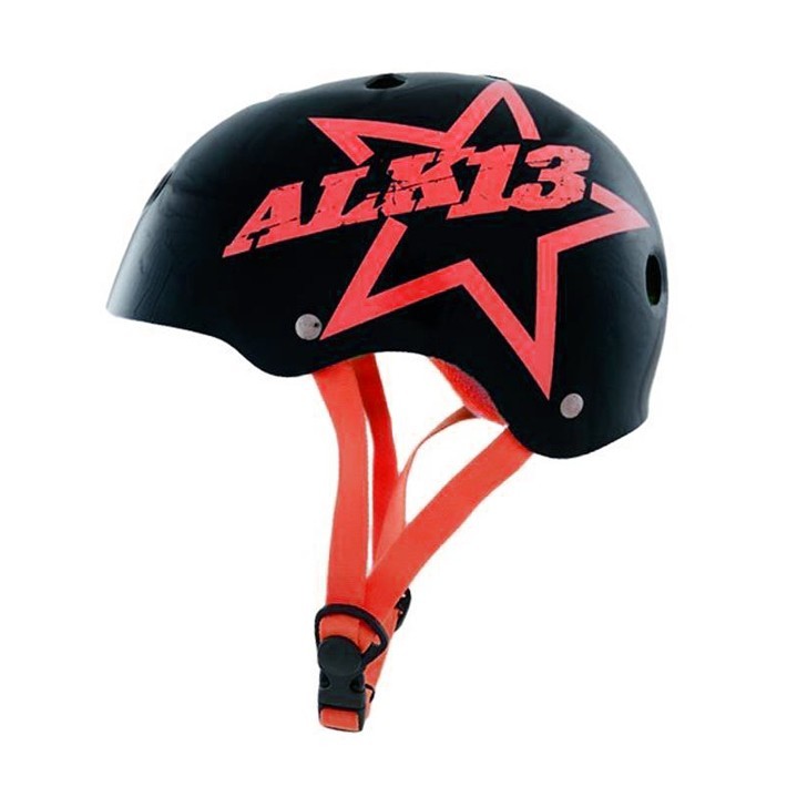 Helmet black/red