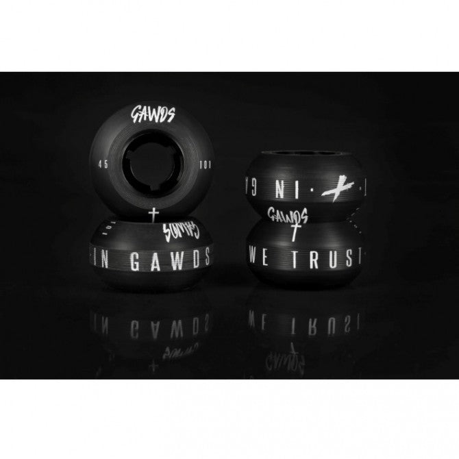 Antirocker 45mm/101A black 4-pack