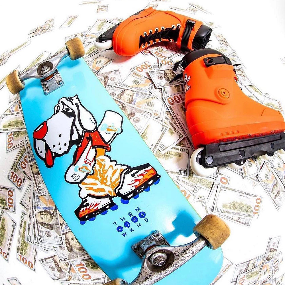 909 WKND Collab 58mm orange