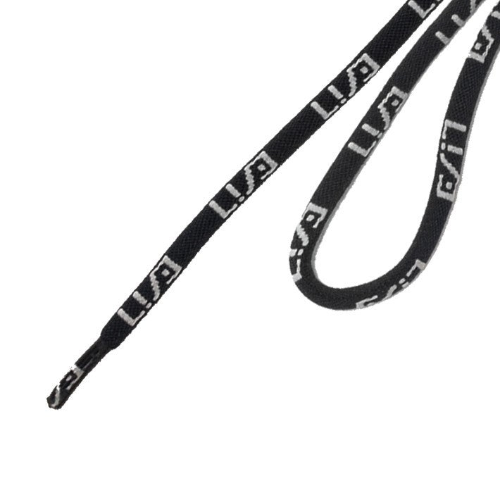 Laces 180mm black/white