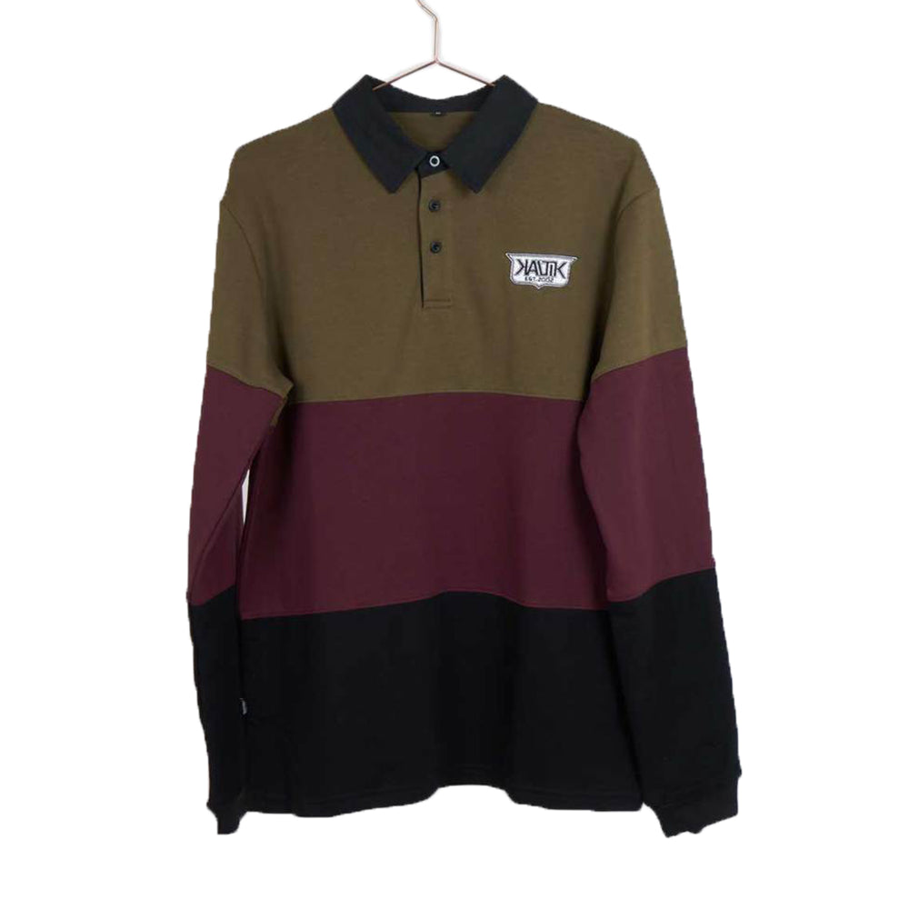 3 tone polo shirt