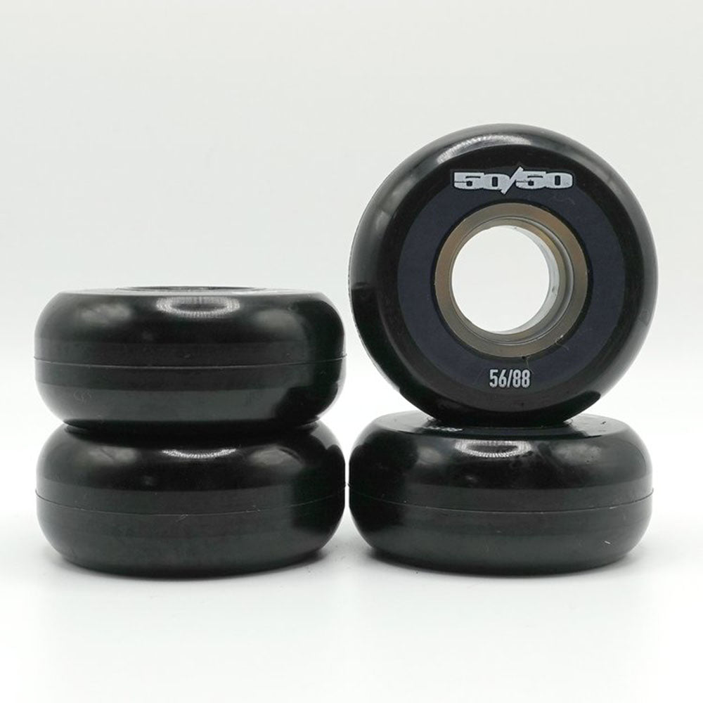 56mm/88A 4-pack black