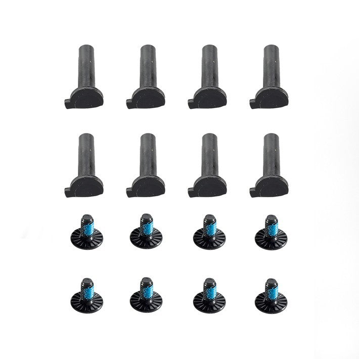 Axle Double 8mm Cicle Allen/Hex 8-pack