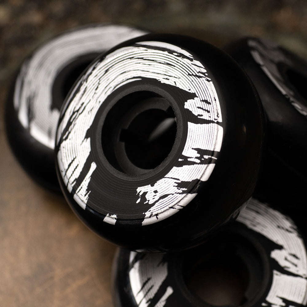 black/metalic 58mm/95A 4-pack