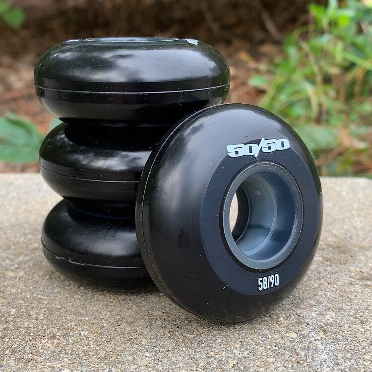 58mm/90A 4-pack Black