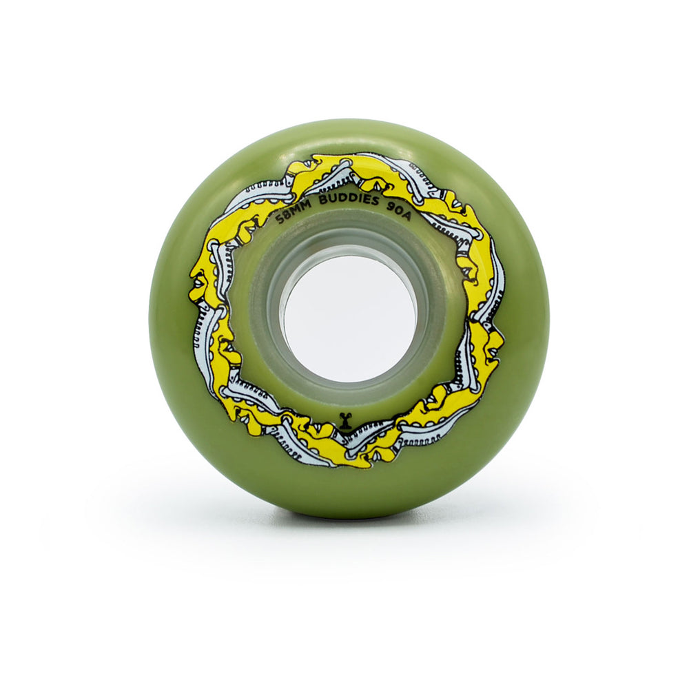 Buddies 58mm/90A 4-pack