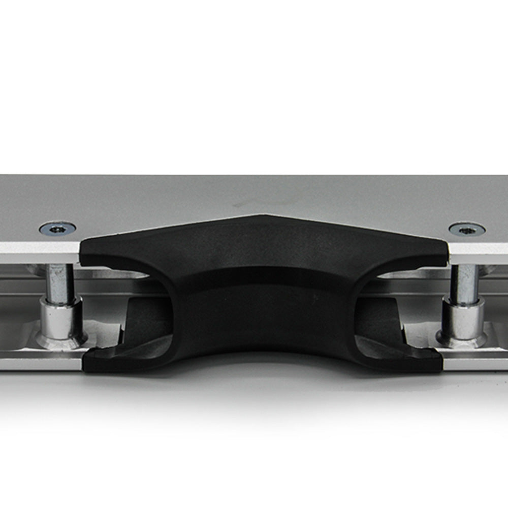 H-Block Aluminium black pair