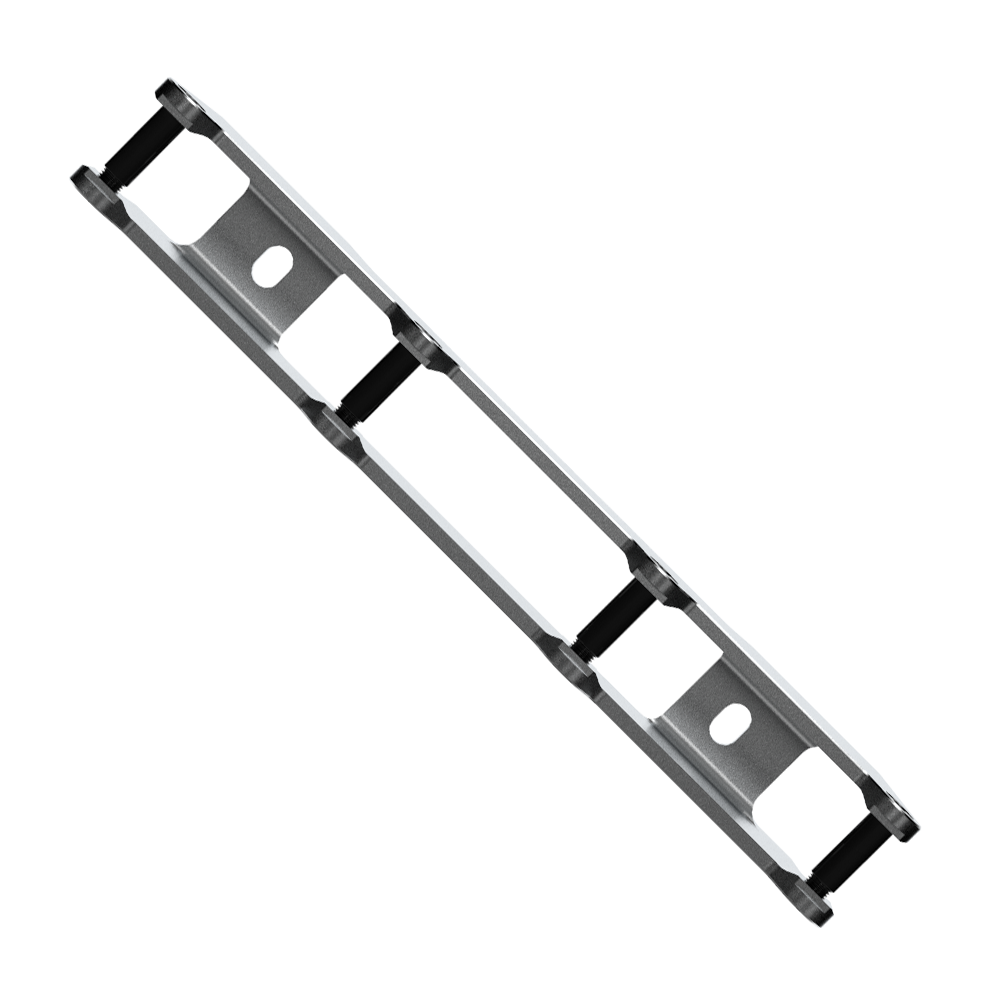 UFS Metal Freeride 4x80mm 250mm silver
