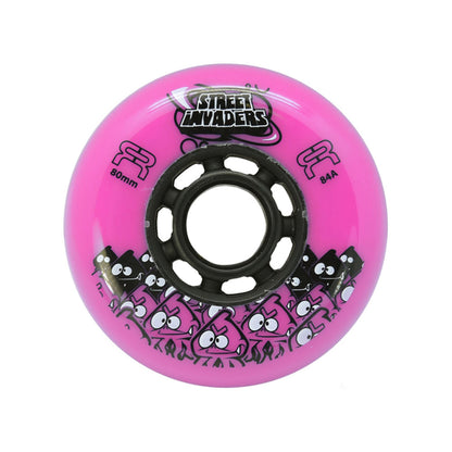 Street Invader 80mm/84A pink 4-pack