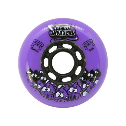 Street Invader 80mm/84A purple 4-pack