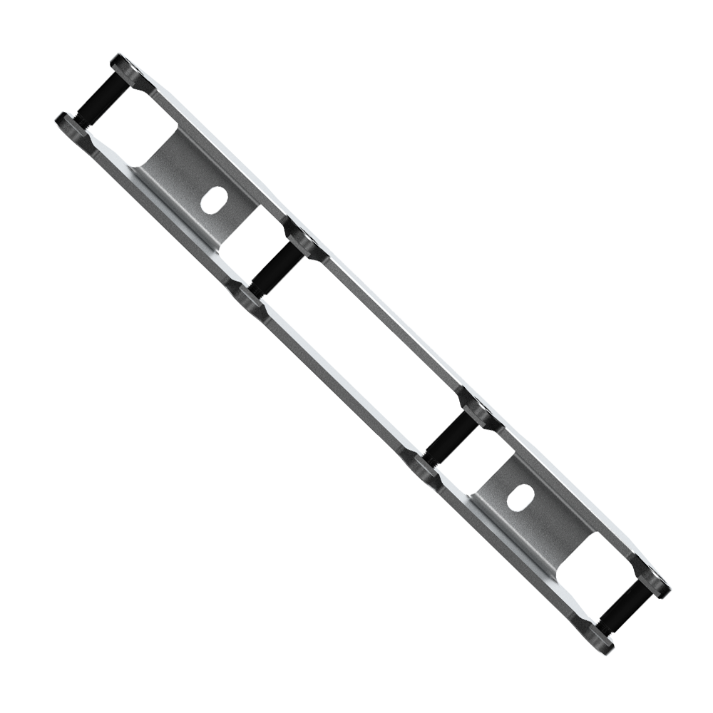 UFS Metal Freeride 4x90mm 275mm silver