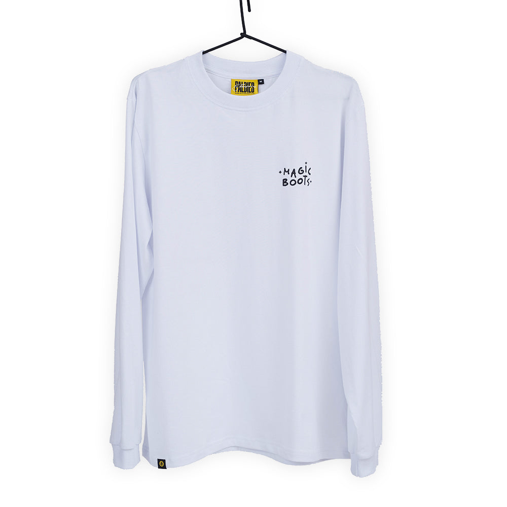 Magic Boots Long Sleeve white
