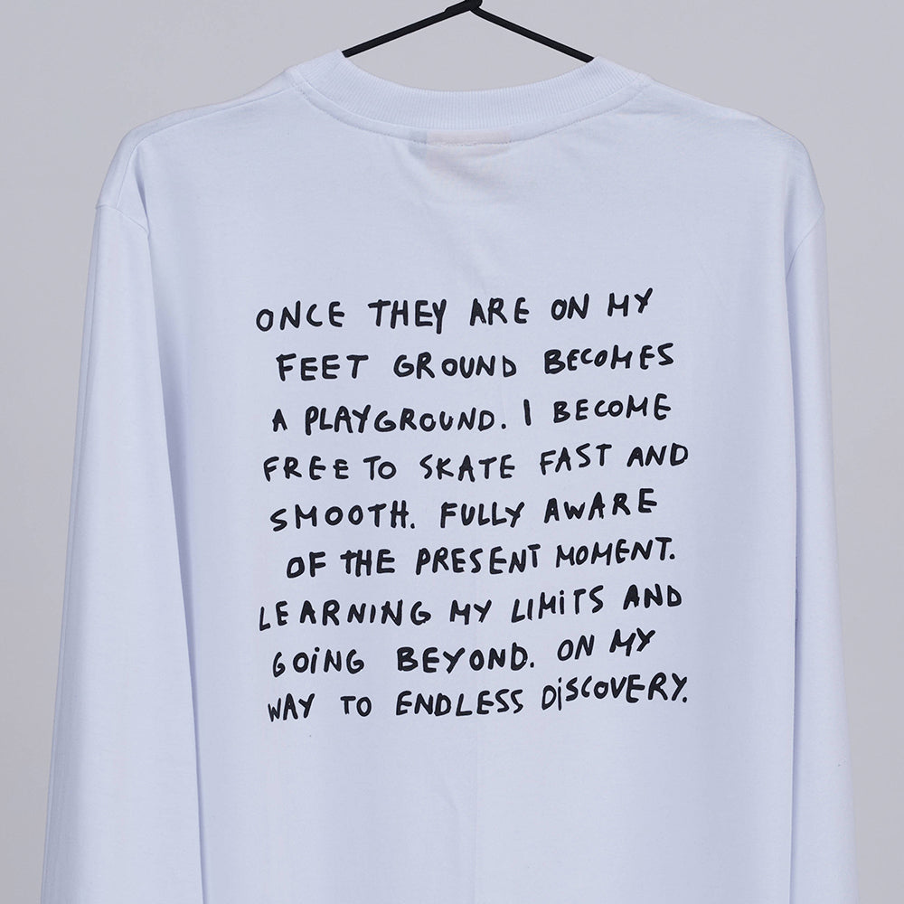 Magic Boots Long Sleeve white