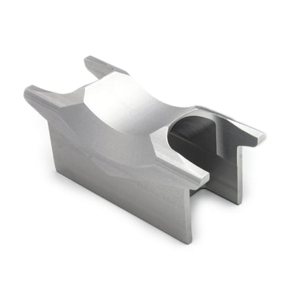 H-Block Aluminium grey pair
