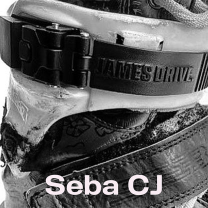 Top buckle SBM3 Memory buckle pair black