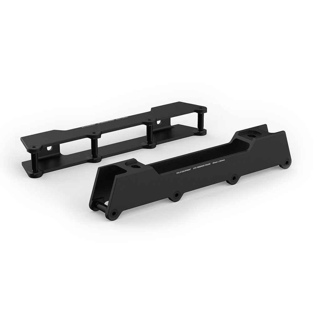 UFS Metal Freeride 4x80mm 250mm black