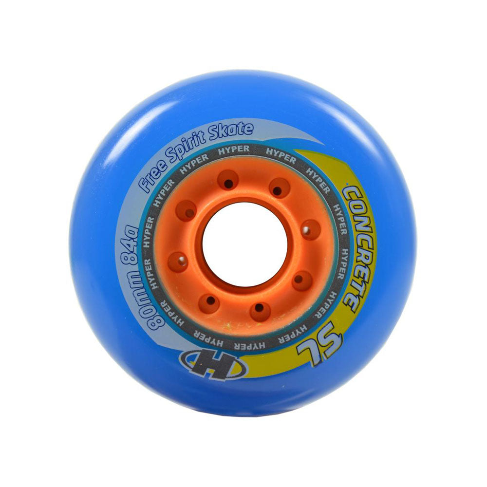 Concrete sl trans blue 80mm 4-pack