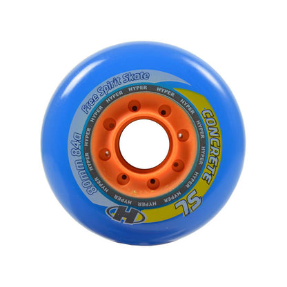 Concrete sl trans blue 80mm 4-pack