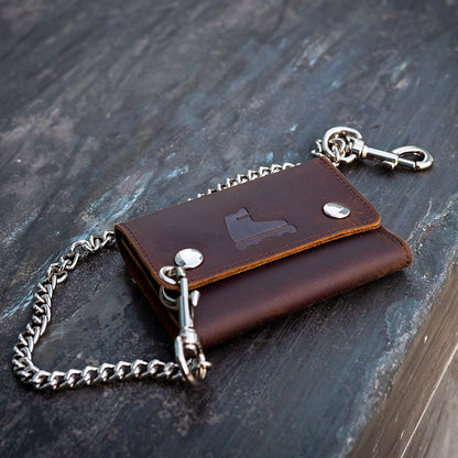Army Line Keychain Wallet