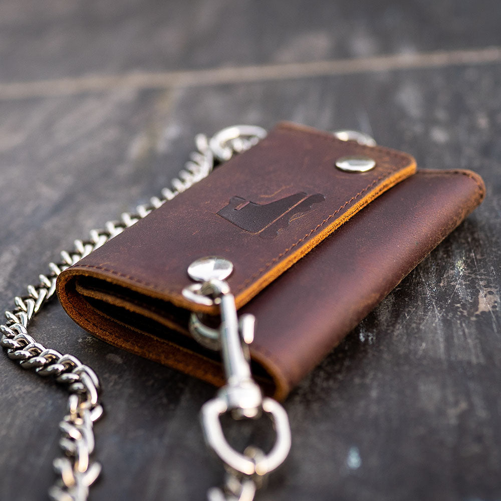Army Line Keychain Wallet