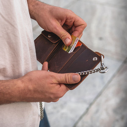 Army Line Keychain Wallet