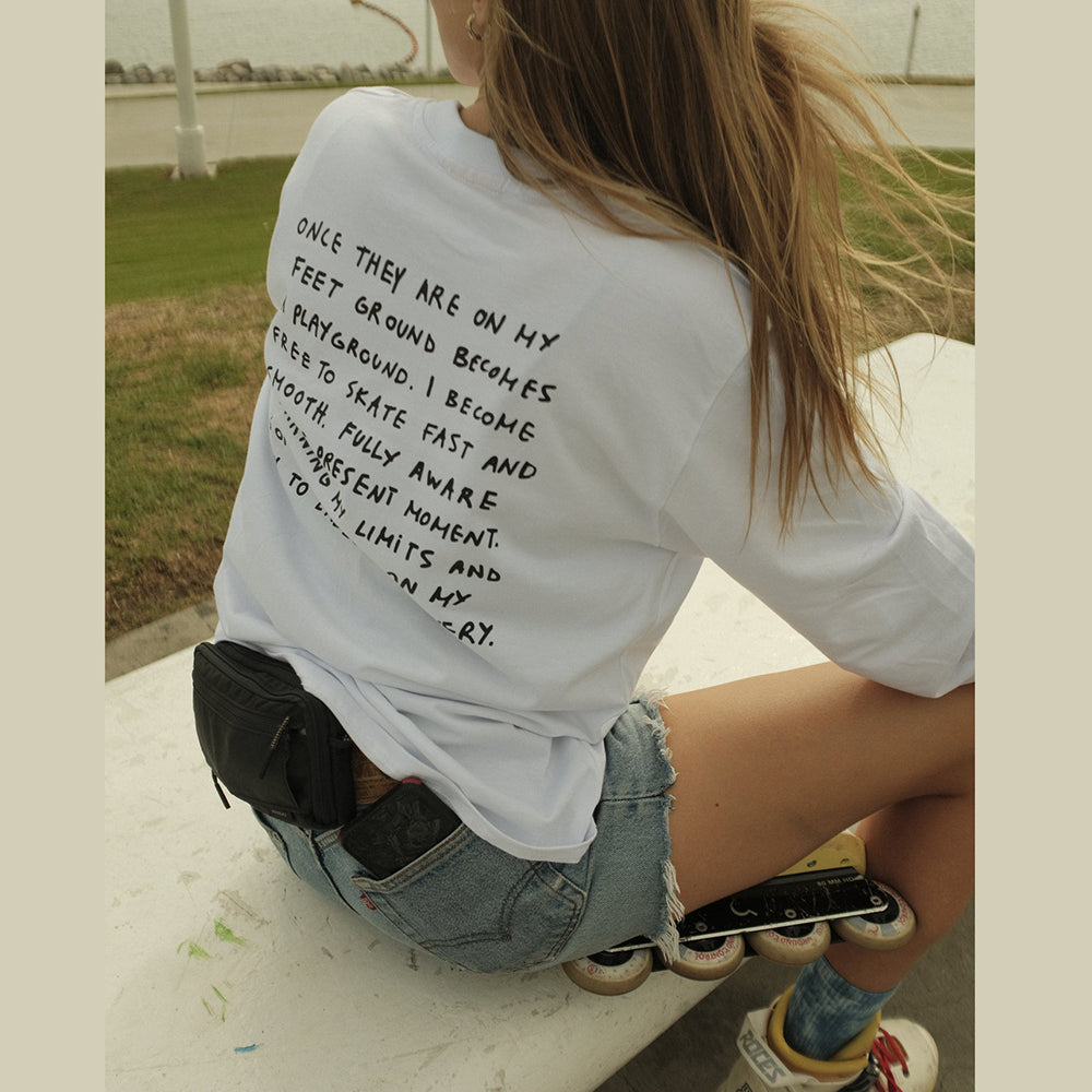 Magic Boots Long Sleeve white