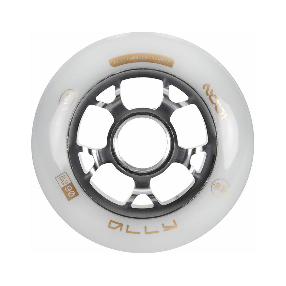Ally White 90mm/88a 4-pack